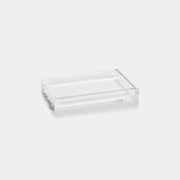 Claire Crystal Glass Vanity Tray