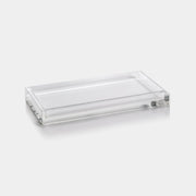 Claire Crystal Glass Vanity Tray