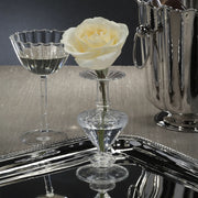Pompidou Clear Glass Vase - Clear