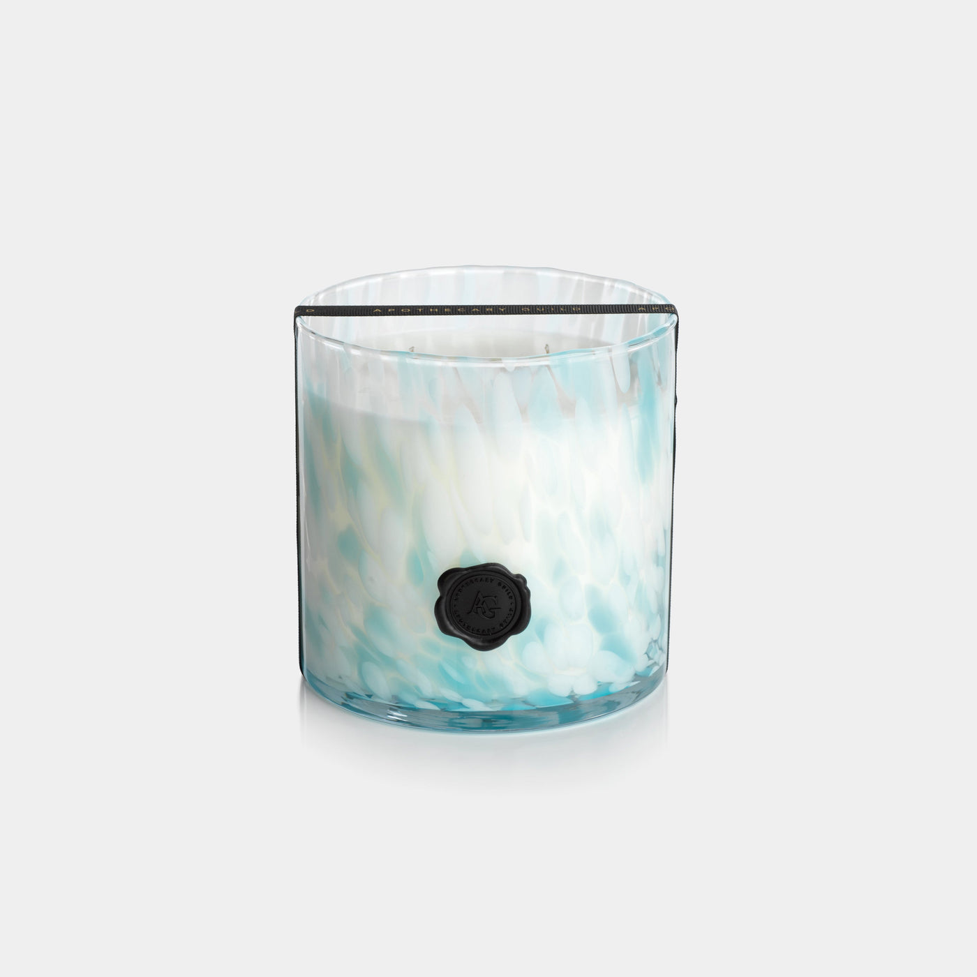 Apothecary Guild Opal Glass Three-Wick Candle, Sunset Beach