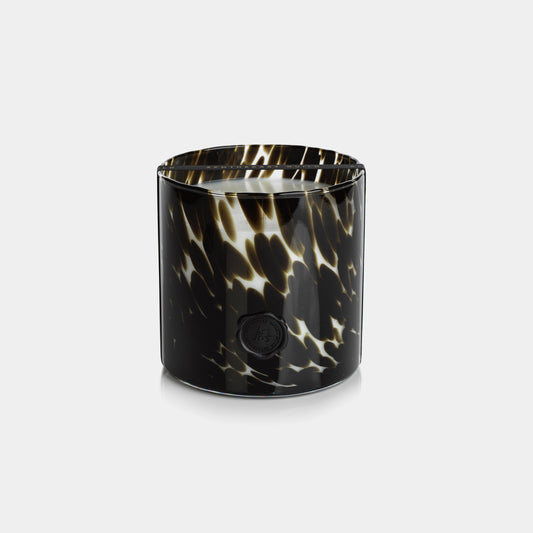 Apothecary Guild Opal Glass Three-Wick Candle, Black Fig Vetiver