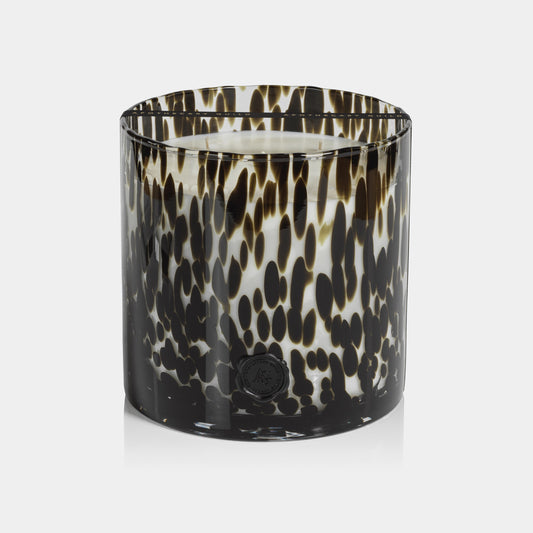 Apothecary Guild Opal Glass Five-Wick Candle, Black Fig Vetiver