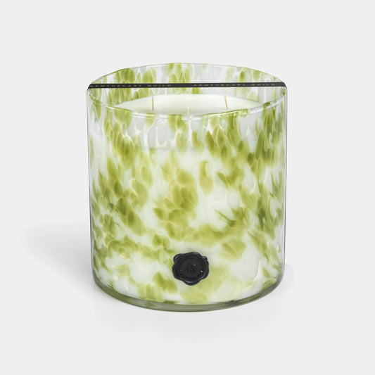 Apothecary Guild Opal Glass Five-Wick Candle, Sicilian Lemon Bergamot