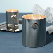 Cap Ferrat Nickel Fan Shell Candle