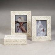 Bone Braided Photo Frame (5 x 7)