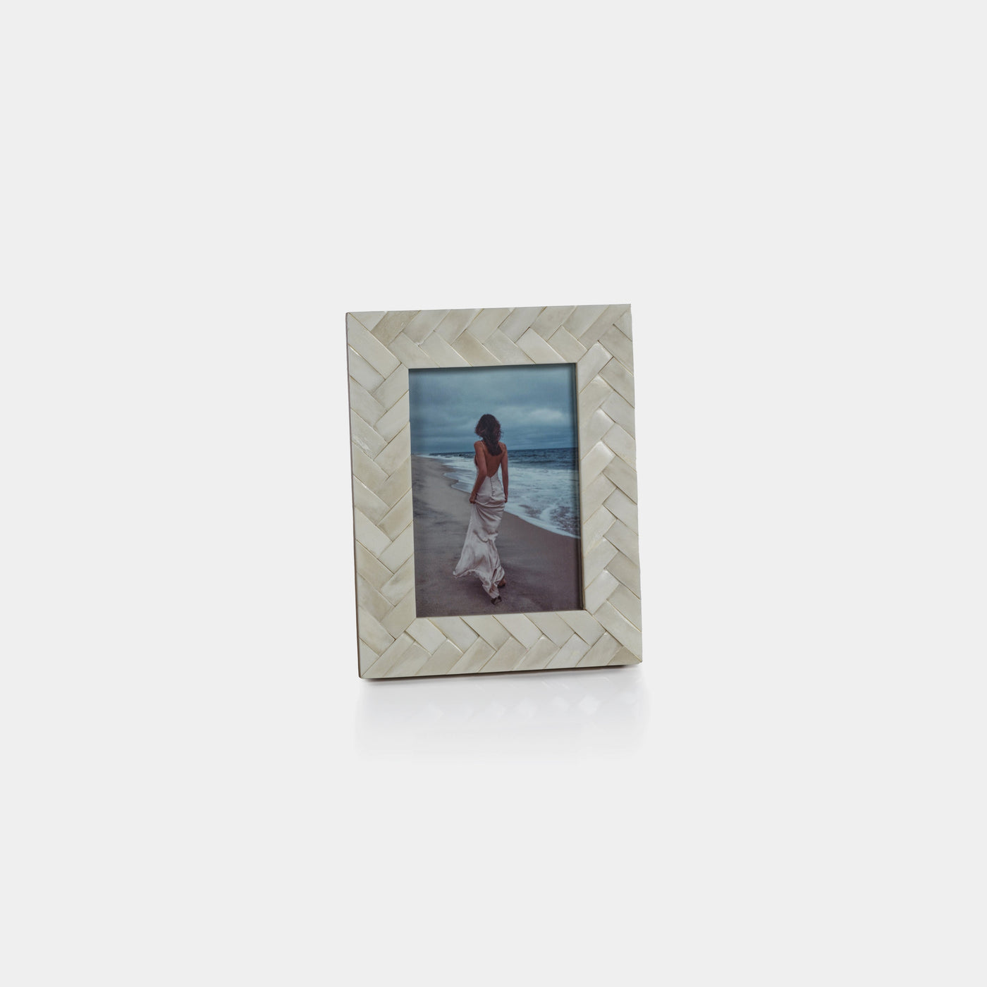 Bone Braided Photo Frame (5 x 7)