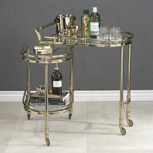 Spiga Gold Bar Cart *COMPLIMENTARY SHIPPING*