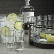 Agave 10-Piece Tequila Shot Set with Ice Bucket