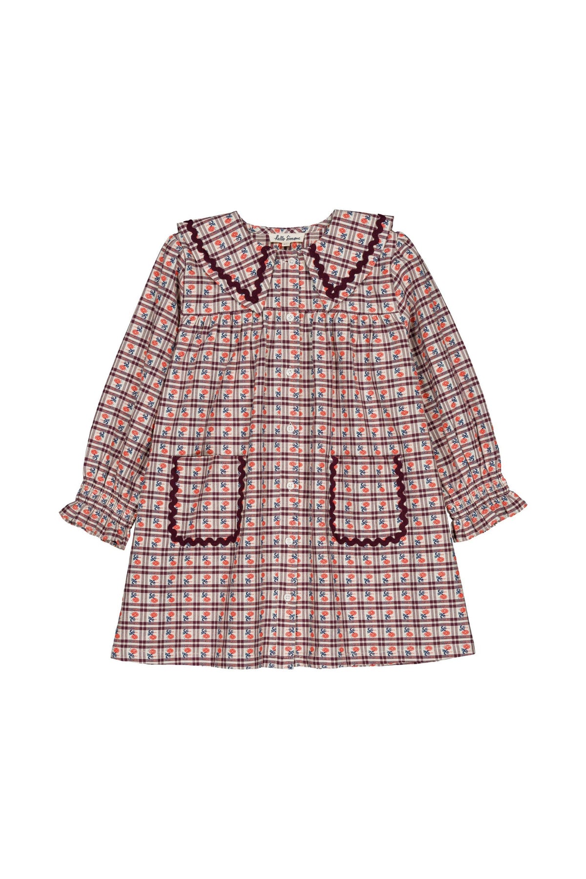Agatha Dress in Camelia Check