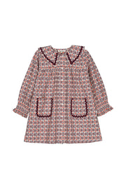 Agatha Dress in Camelia Check