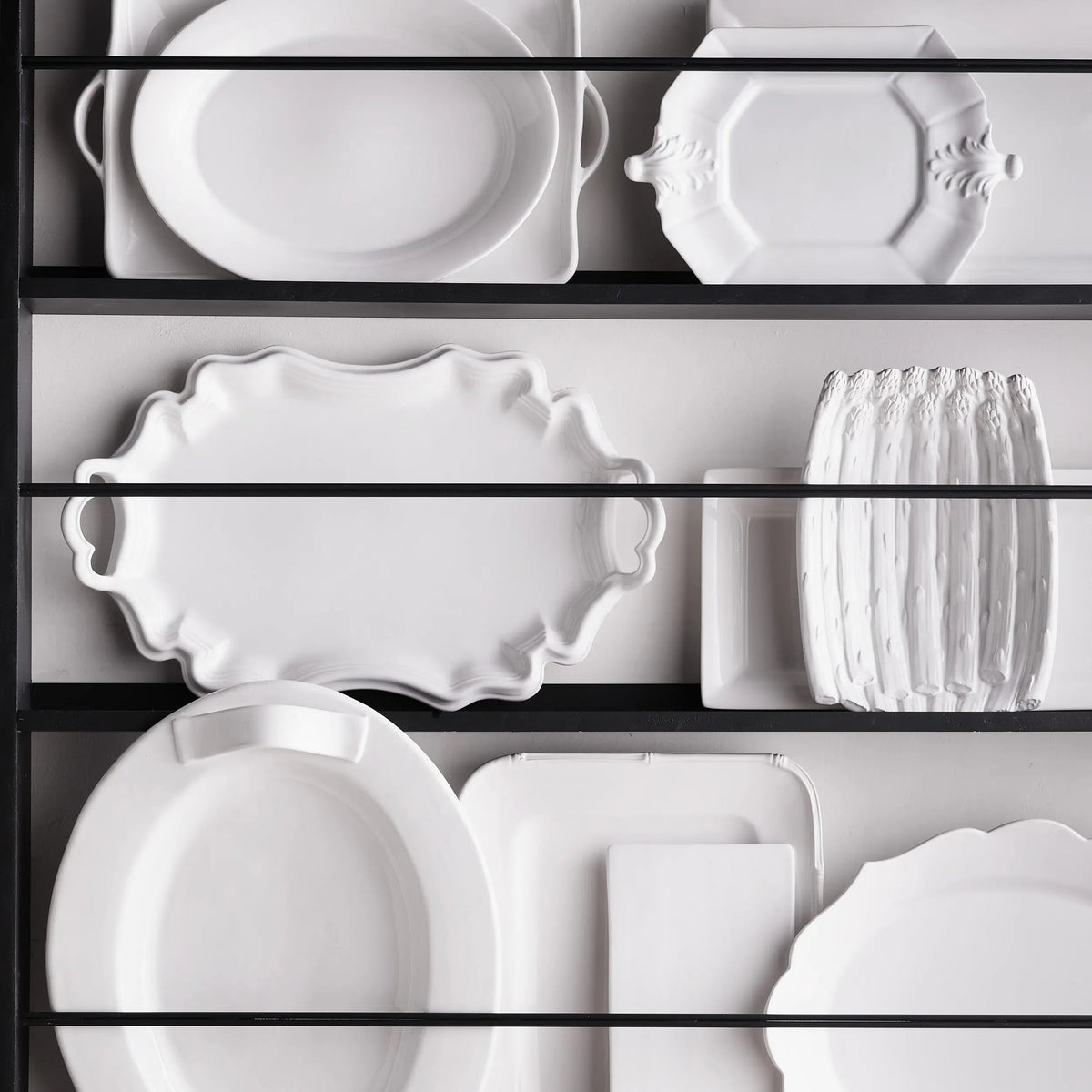 Amalfi Ceramic Serving Platter with Handles