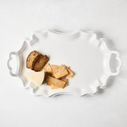 Amalfi Ceramic Serving Platter with Handles