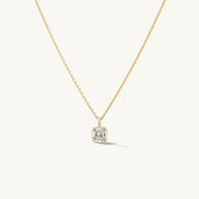 Asscher Pendant Necklace