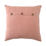 Hand Embroidered Birds Pillow Cover 20" x 20"