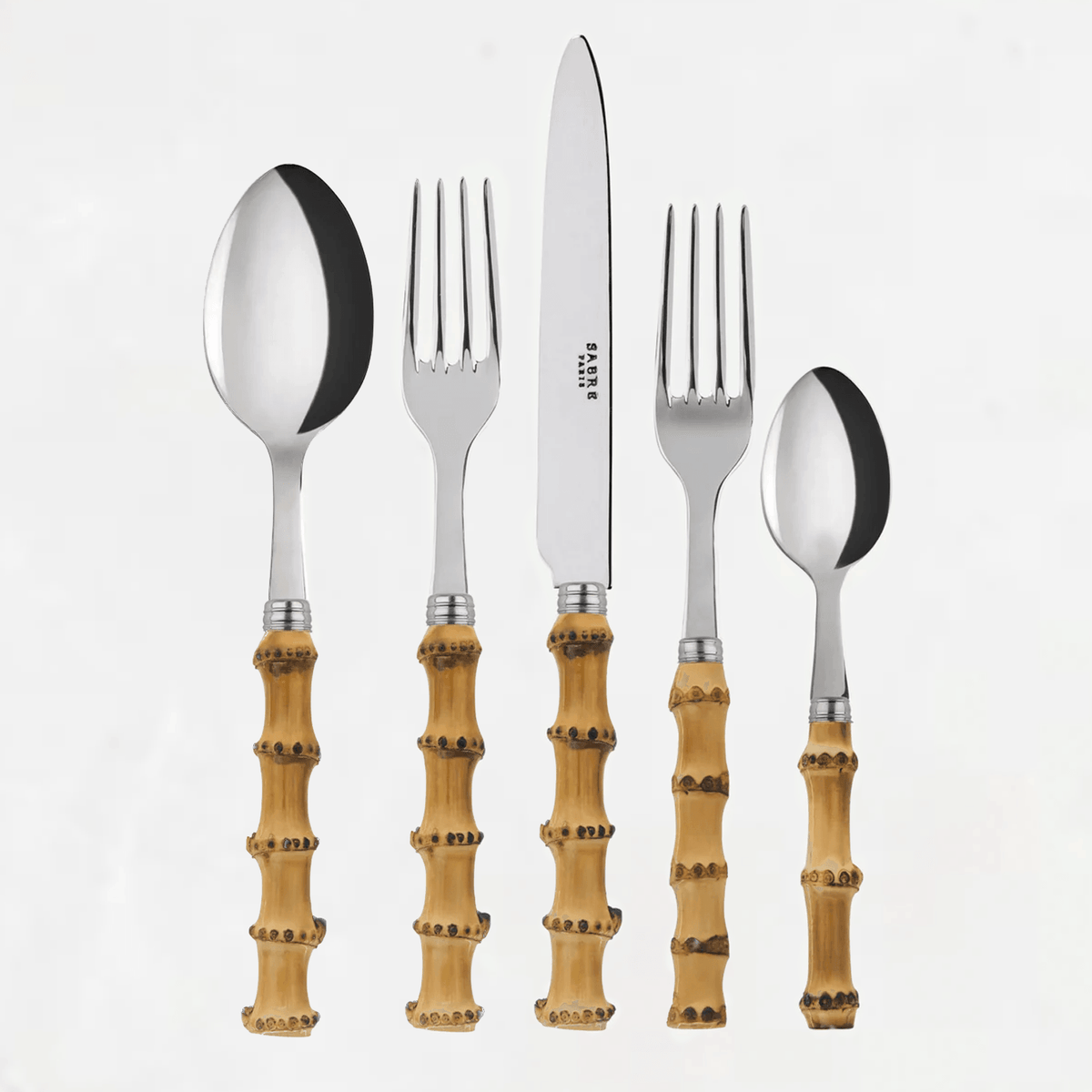 Bamboo 5-Piece Flatware Set