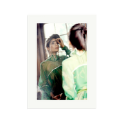 Bianca Jagger in Green