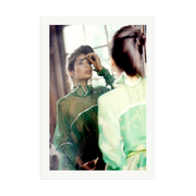 Bianca Jagger in Green