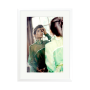 Bianca Jagger in Green