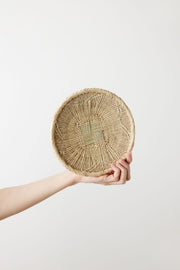 Binga Blonde Natural Woven Wall Basket