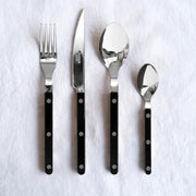 Black Bistro 5-Piece Flatware Set