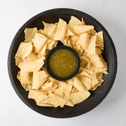 Black Wood Chip and Dip Platter