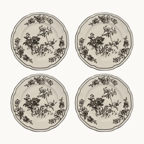 Byron white dinner plate (set of 4)
