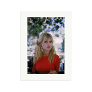 Brigitte Bardot on Set