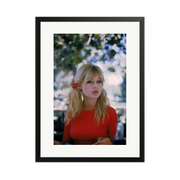 Brigitte Bardot on Set