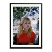 Brigitte Bardot on Set