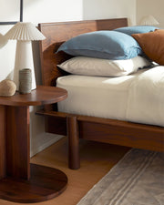 Brushed Cotton Fitted Sheet (Bone)