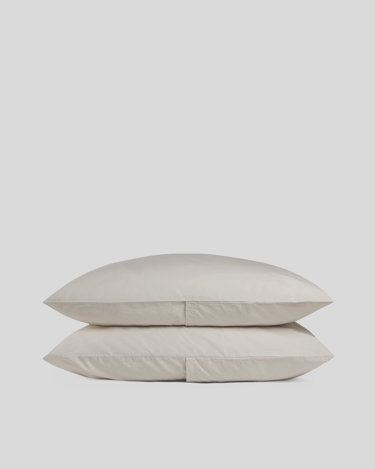 Brushed Cotton Pillowcase Set (Bone)