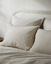 Brushed Cotton Pillowcase Set (Bone)