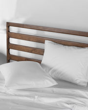 Brushed Cotton Pillowcase Set (White)