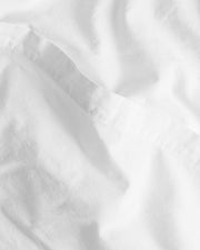 Brushed Cotton Pillowcase Set (White)