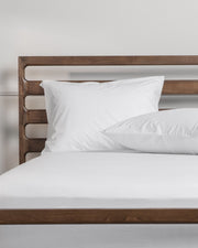Brushed Cotton Pillowcase Set (White)