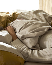 Brushed Cotton Top Sheet (Bone)