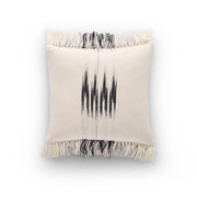 Peshtemal Ikat Cotton Pillow with Fringe