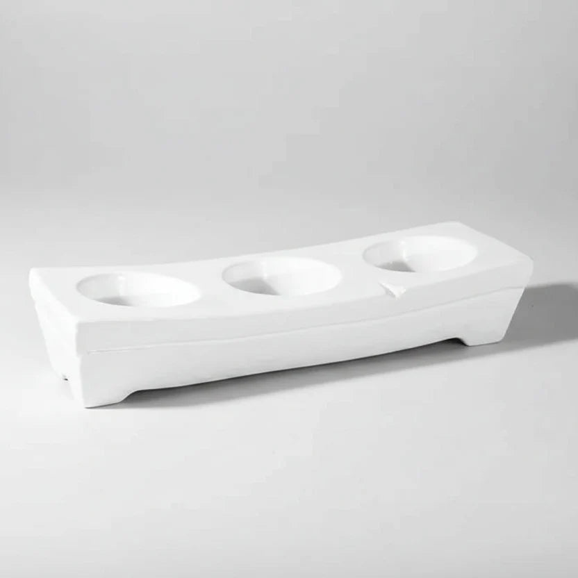 Ceramic Appetizer Platform 5373 by Montes Doggett