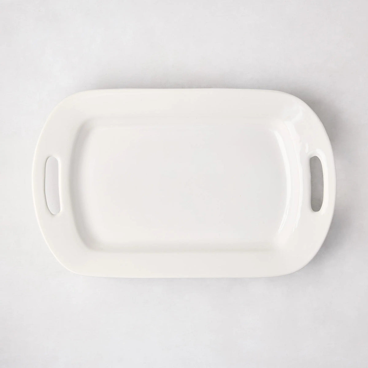 Ceramic Medium Handled Serving Platter