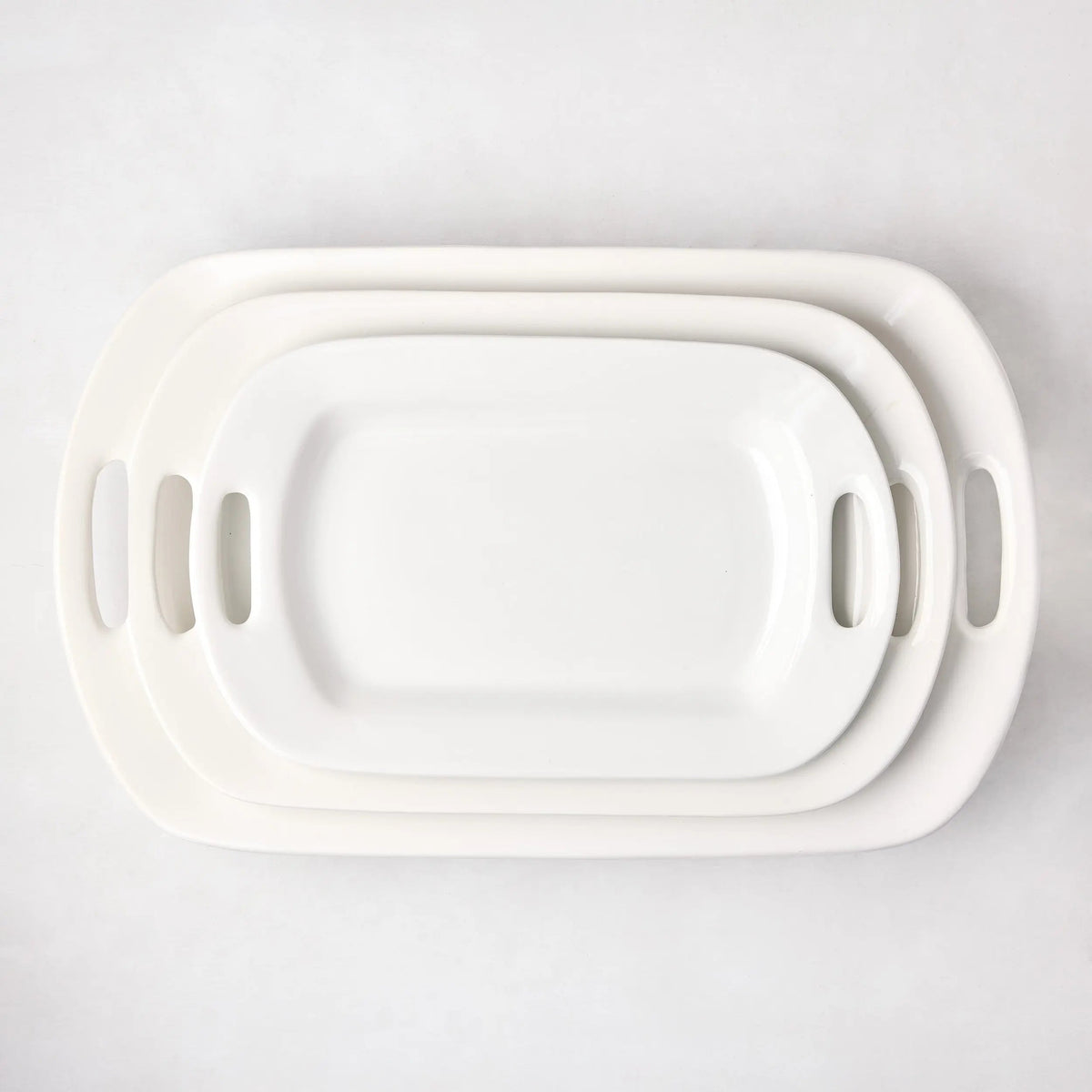 Ceramic Small Handled Serving Platter