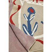 Ceremony Cotton Knit Throw Blanket