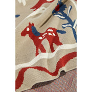 Ceremony Cotton Knit Throw Blanket