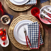 Cherry Red Bistro 5-Piece Flatware Set