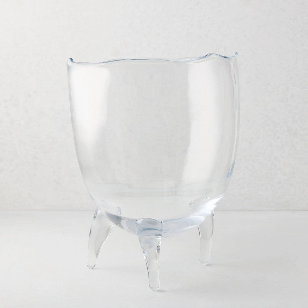 Cis Large Scissor-Cut Glass Bowl