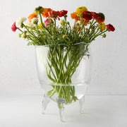 Cis Large Scissor-Cut Glass Bowl