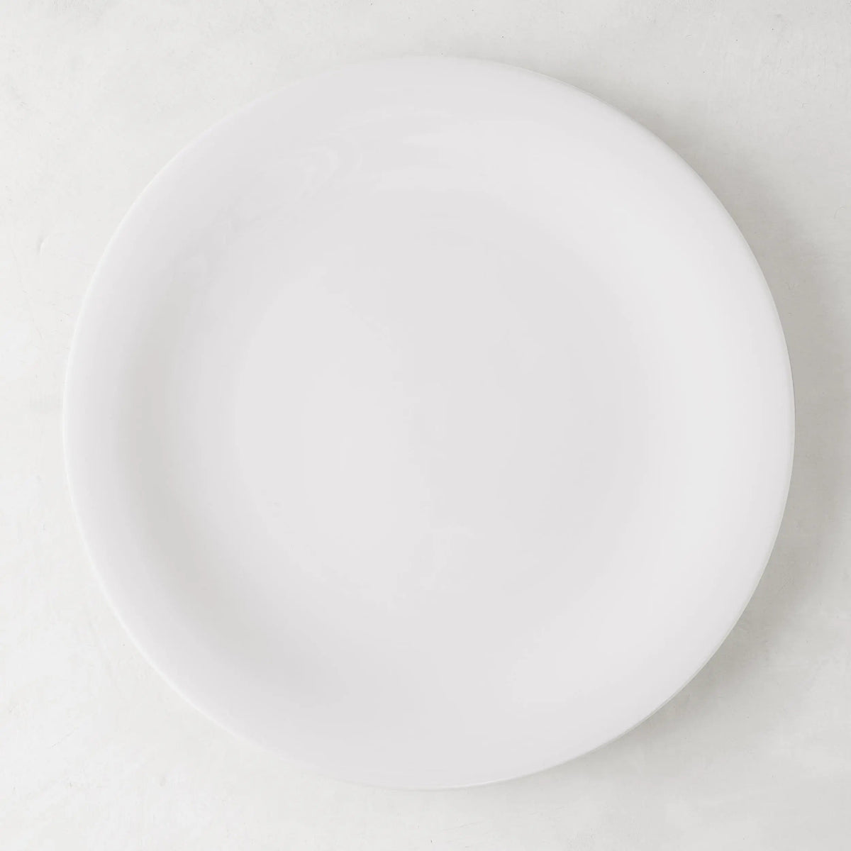 City White Porcelain Dinner Plate