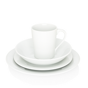 City White Porcelain Salad Plate