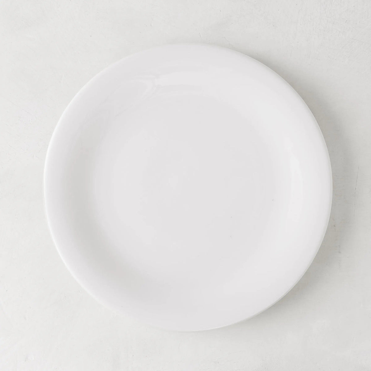 City White Porcelain Salad Plate