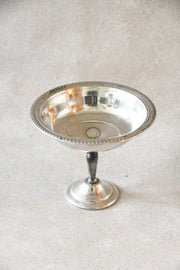 Vintage Silverplate Footed Compote