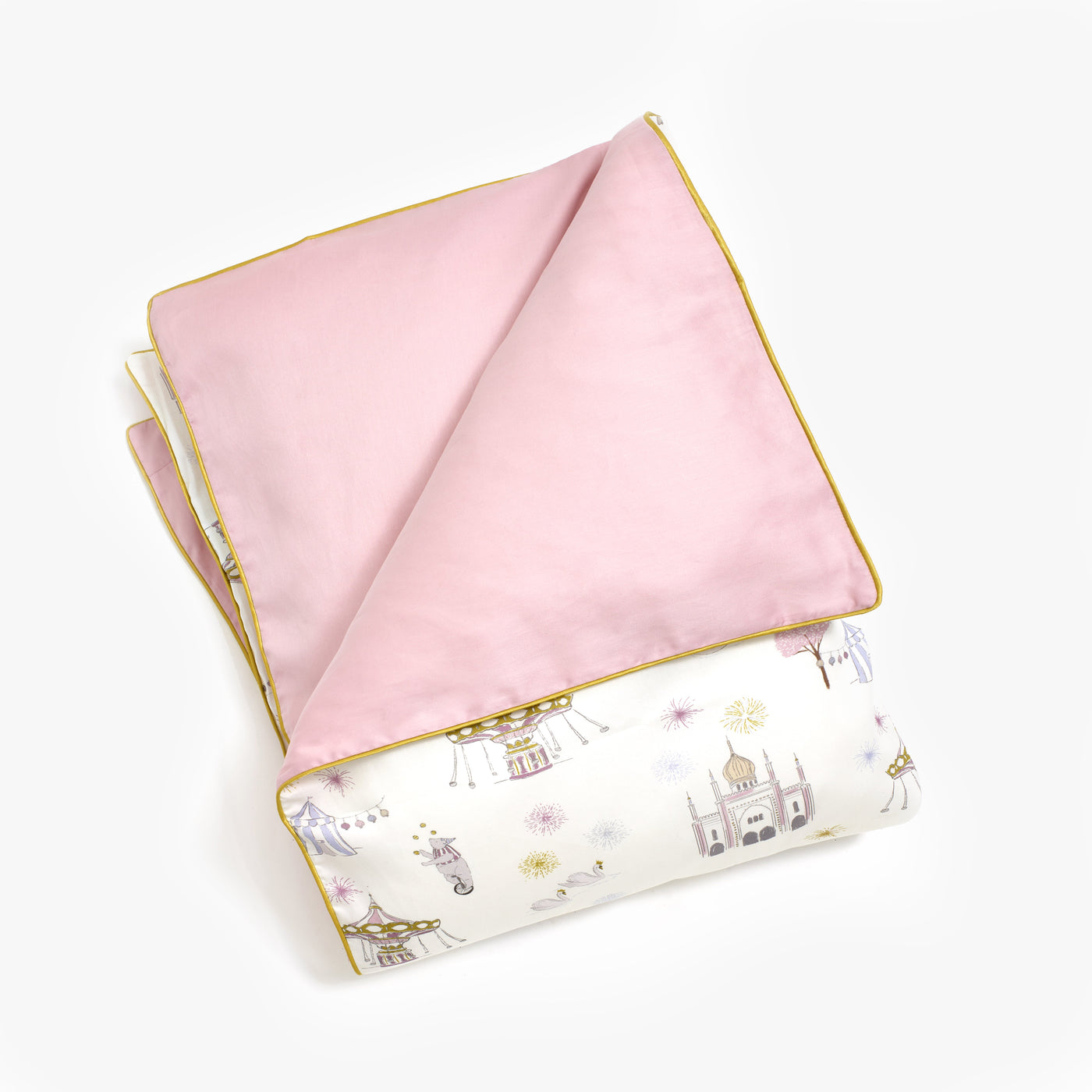 Adventures in Wonderland Baby Duvet - Rose